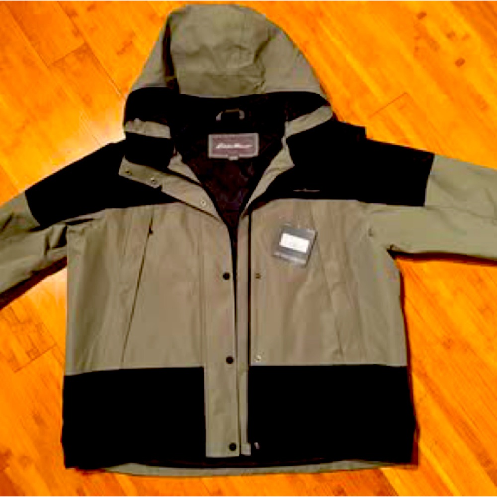 Eddie Bauer Women's Rain Foil Ridge Jacket NWT